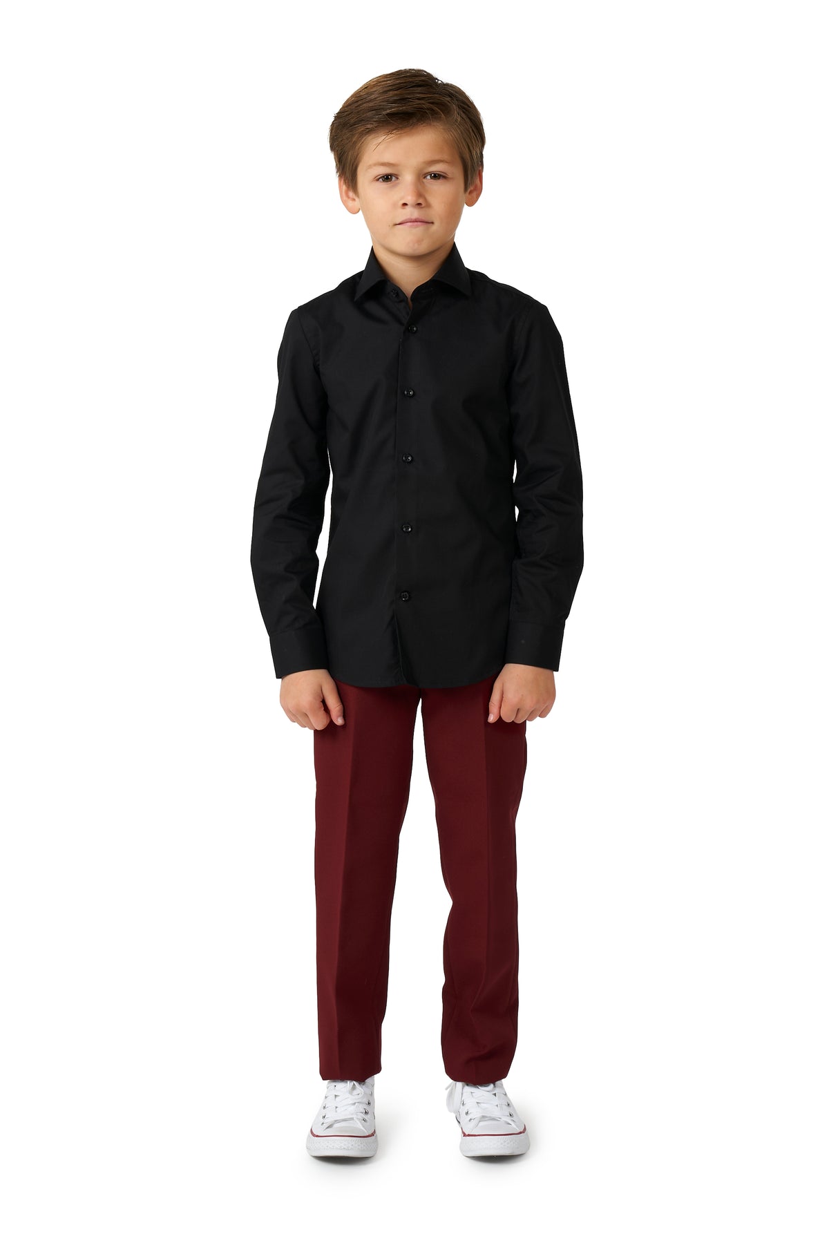 Chemise OppoSuits SHIRT LS Black Knight Boys