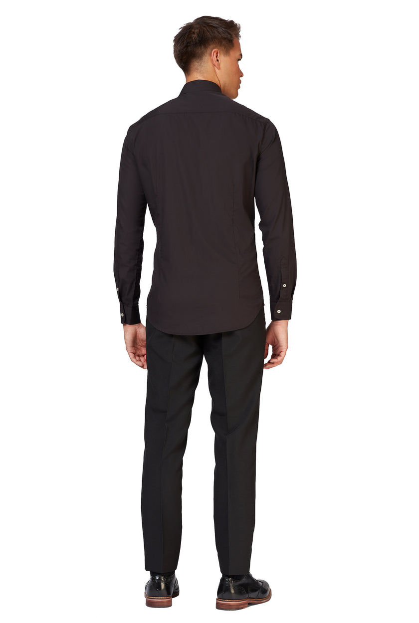 Chemise OppoSuits SHIRT LS Black Knight