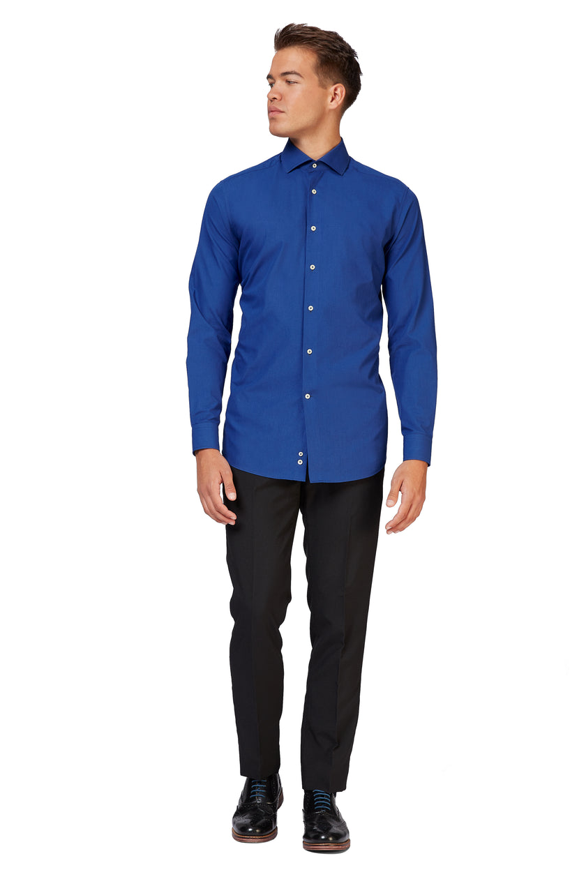 Chemise OppoSuits SHIRT LS Navy Royale