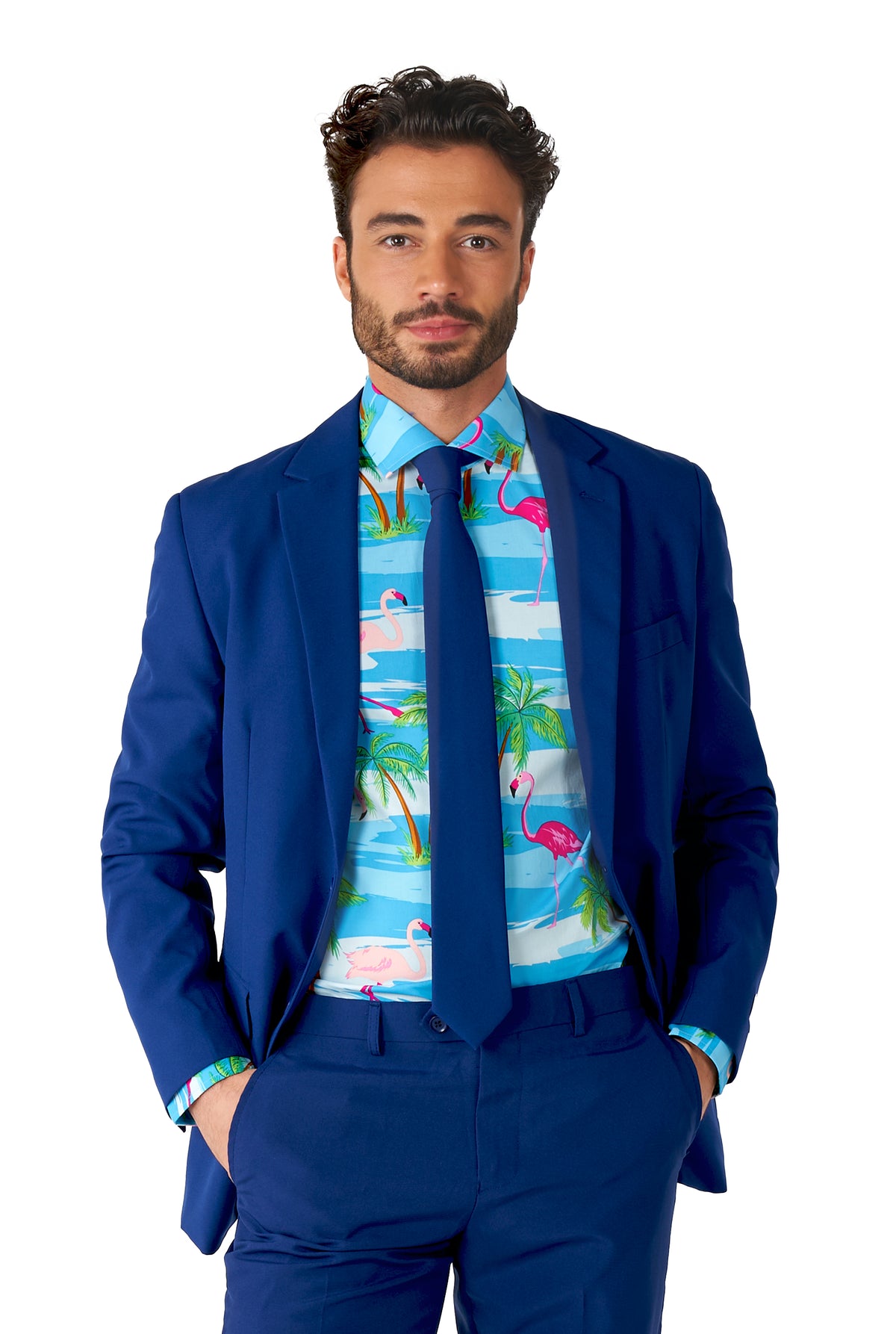Chemise OppoSuits SHIRT LS Flaminguy