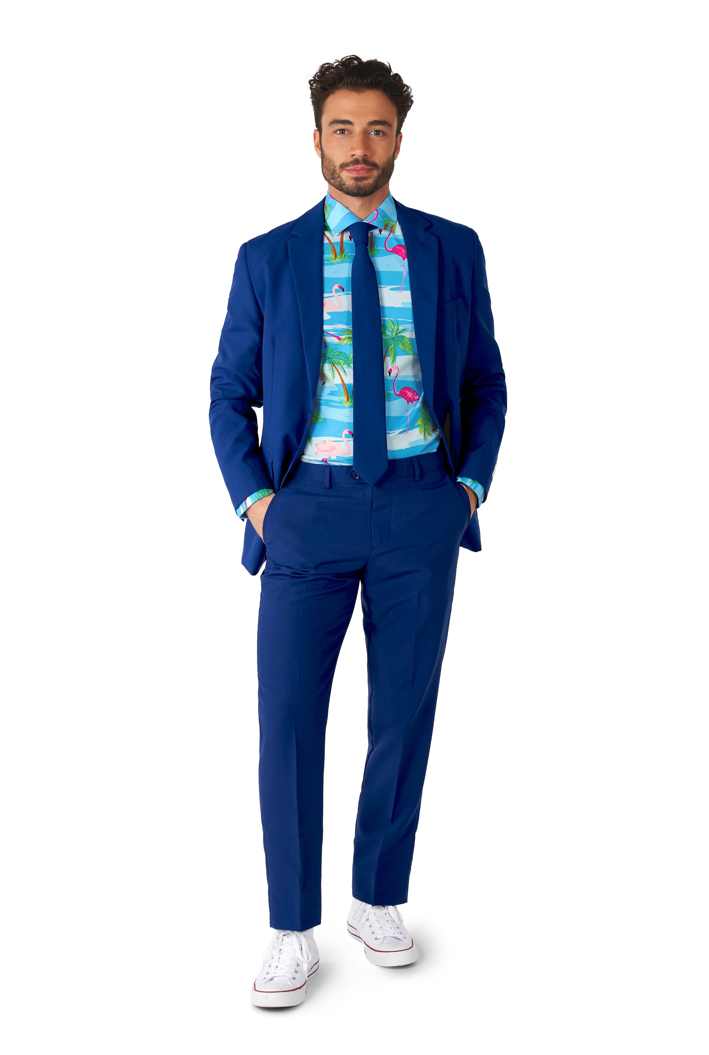 Chemise OppoSuits SHIRT LS Flaminguy