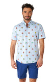 Chemise OppoSuits SHIRT Short Sleeve Super Mario Icons
