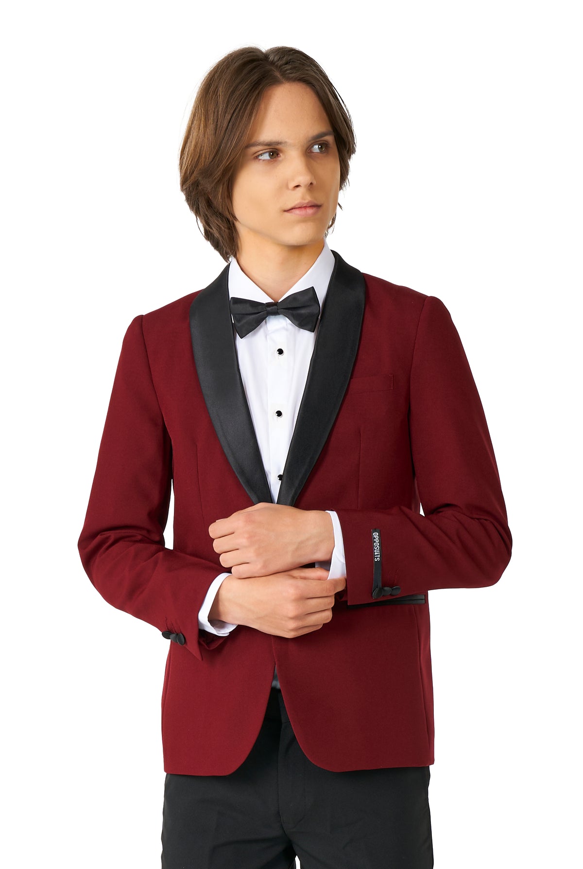 Costume OppoSuits TEEN BOYS Hot Burgundy