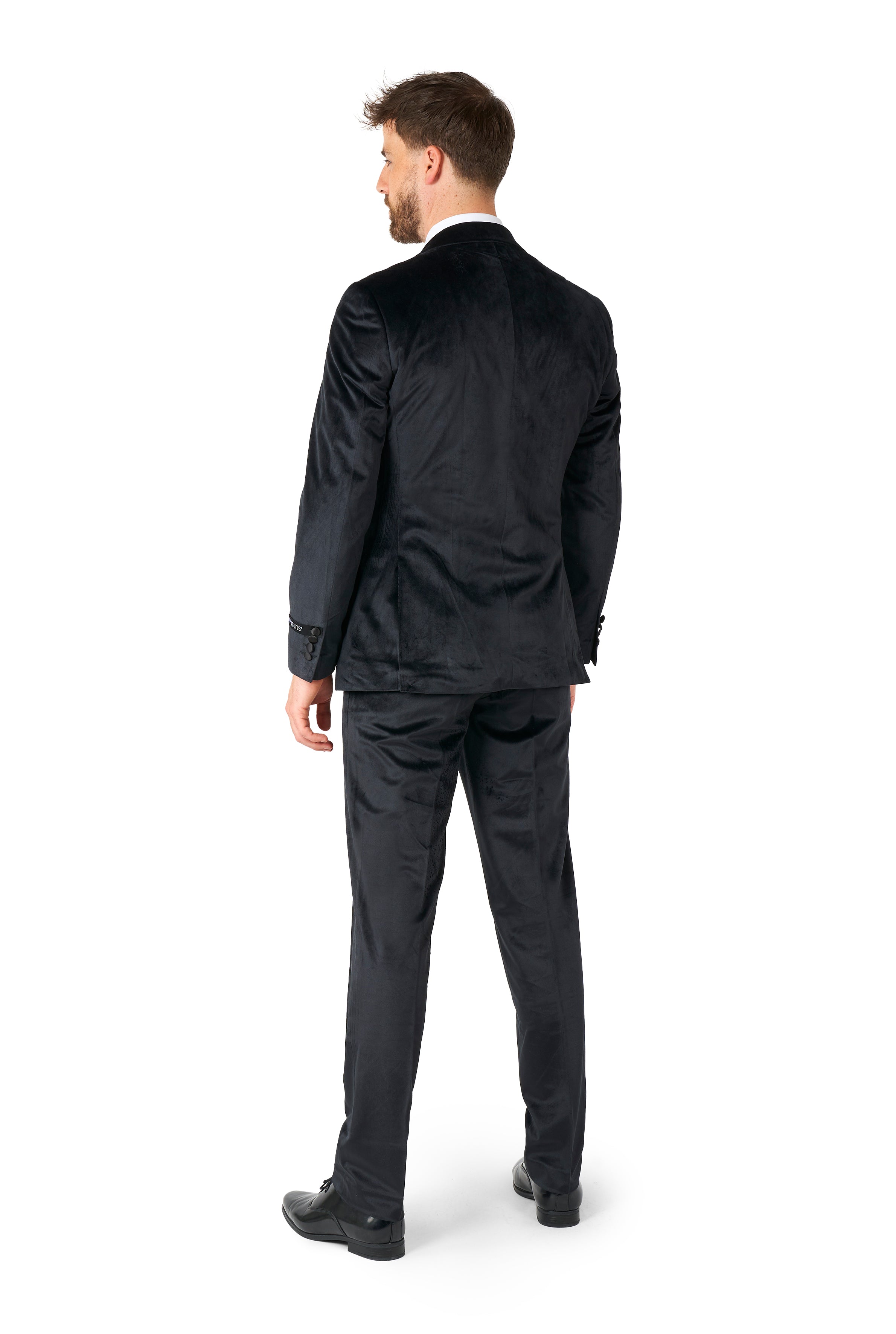 Costume OppoSuits Midnight Black Velvet