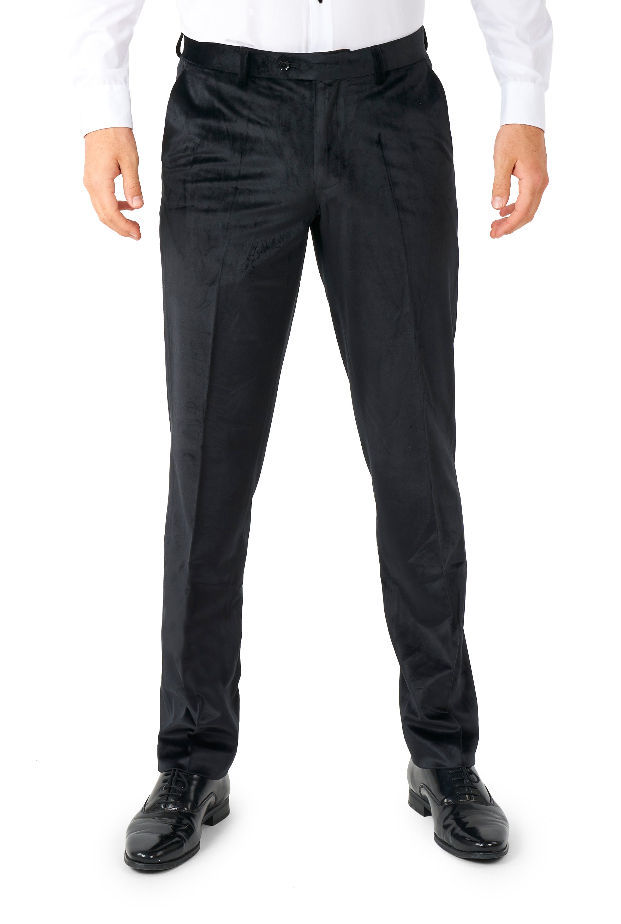 Costume OppoSuits Midnight Black Velvet