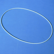 Ovale en Époxy Blanc 80cm x 50cm