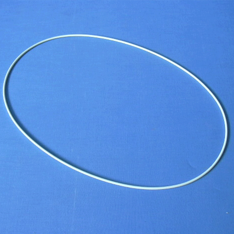 Ovale en Époxy Blanc 45cm x 30cm