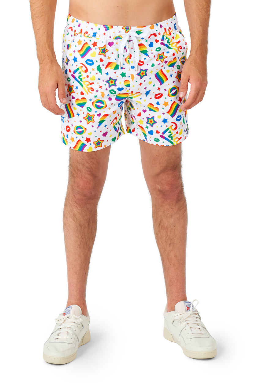 Ensemble d'été Suitmeister Pride Icons White