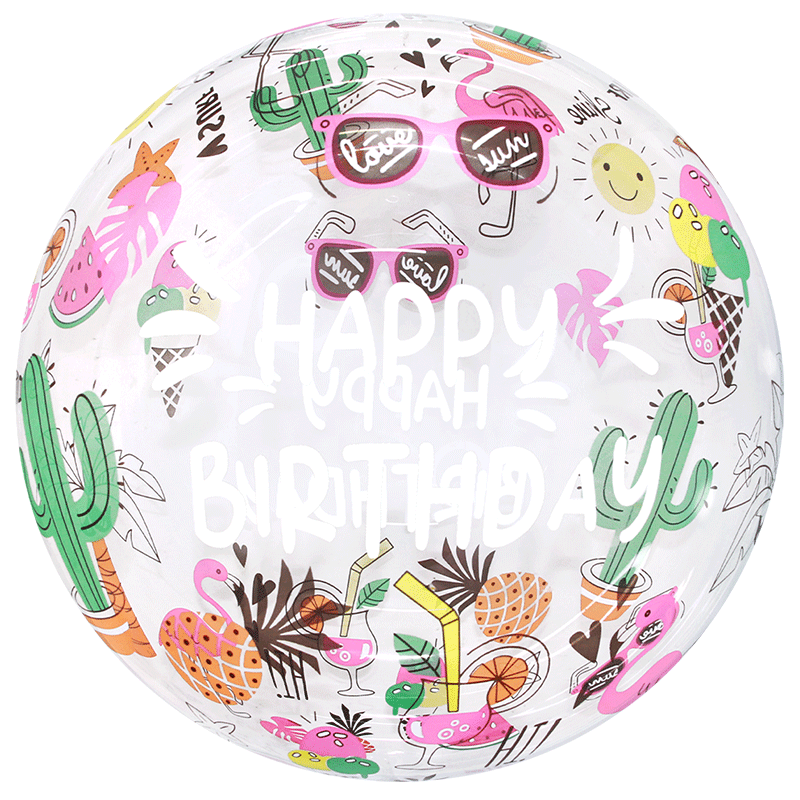 Printed Bubble 20