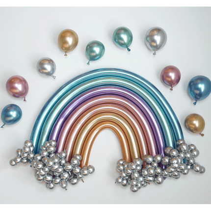 50 Ballons Modeling 260 Mirror Assortiment - Kalisan