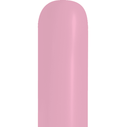 100 Ballons Modeling HG360 Rose Bonbon - Balloonia