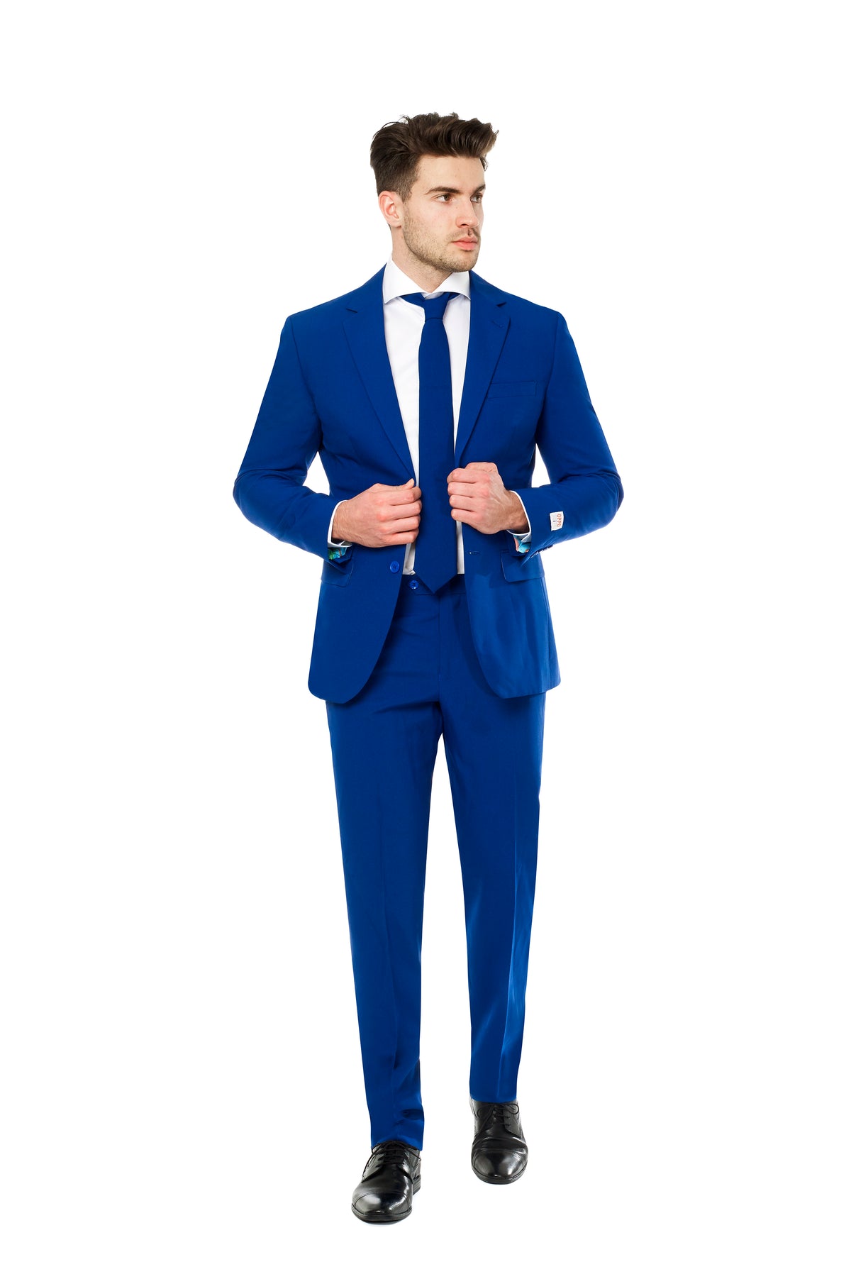 Costume OppoSuits Navy Royale - Flaminguy lining