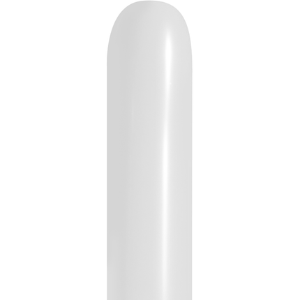 50 Ballons HG260 Blanc - Balloonia
